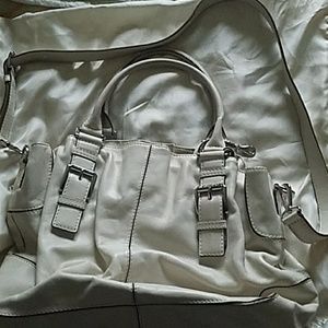 Cream MK Handbag